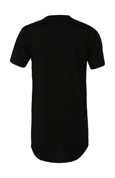 T-shirt homme coupe longue personnalisé | Alkaïd Black