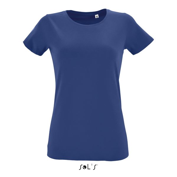 Tee-shirt publicitaire femme col rond ajusté | Regent Fit Women Royal