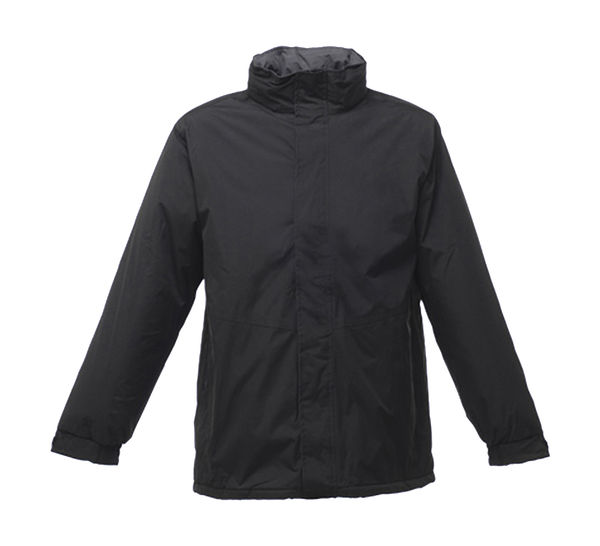 Veste personnalisée homme manches longues avec capuche | Beauford Insulated Black