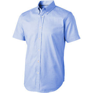 Chemise personnalisée manches courtes Manitoba Bleu clair