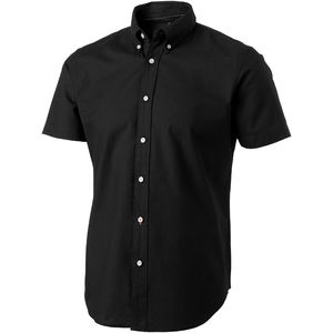 Chemise personnalisée manches courtes Manitoba Noir