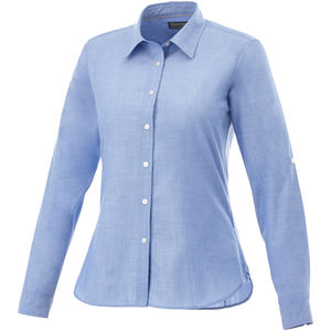 Chemise publicitaire femme Lucky Bleu clair