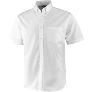 Chemise personnalisée manches courtes Stirling Blanc