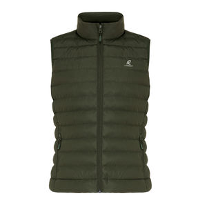 Bodywarmer personnalisé | Bodywarmer femme en polyester recyclé Kaki