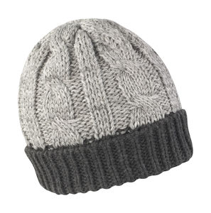 Bonnet personnalisé unisexe | Shades of Grey Knitted Grey