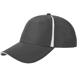 Casquette personnalisée 6 panneaux Momentum Noir