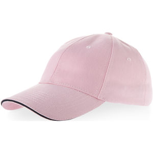 Casquette personnalisée Challenge à 6 pans Rose