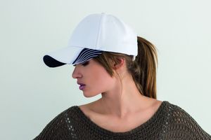 Casquette 6 pans visière contrastée publicitaire | Guardian cap