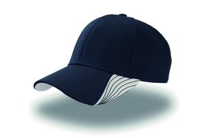 Casquette 6 pans visière contrastée publicitaire | Guardian cap Navy