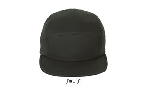 Casquette publicitaire unicolore 5 panneaux | Parker Terre d'ombre