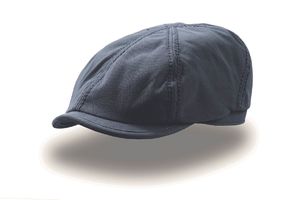 Casquette style Gavroche en canvas publicitaire | Beck Navy