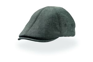 Casquette style Gavroche publicitaire | Stiffer Dark Grey