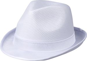 Chapeau personnalisé|Trilby Blanc