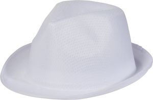 Chapeau publicitaire|Trilby Blanc