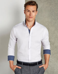 Chemise personnalisée homme manches longues | Whaddon