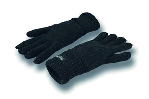 Gants en doublure Thinsulate™ publicitaire | Comfort thinsulate™ Solid Black