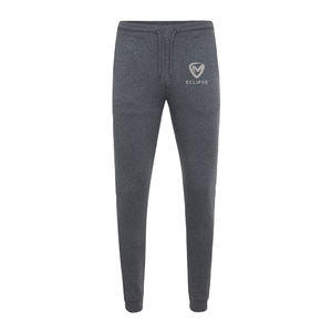 Pantalon personnalisé | Jogging en coton recyclé heather anthracite