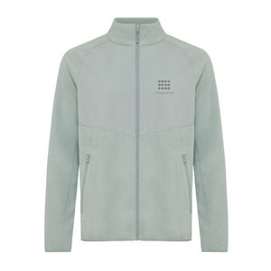 Veste personnalisée | Polaire à zip en polyester recyclé Iceberg green