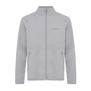 Veste personnalisée | Polaire à zip en polyester recyclé Storm grey