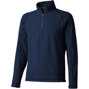 Veste personnalisée micro-polaire 1/4 de zip Bowlen Marine