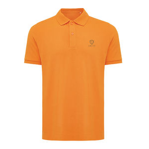 Polo personnalisé | Polo en coton piqué et recyclé Orange