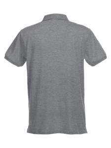 Polo homme personnalisé | Stretch Premium Grey Melange