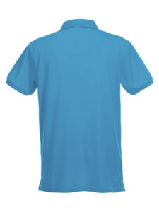 Polo homme personnalisé | Stretch Premium Turquoise