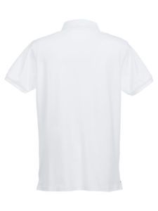 Polo homme personnalisé | Stretch Premium White