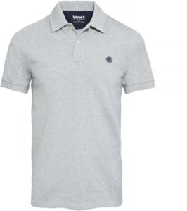 Polo personnalisé | Sergine Medium grey heather