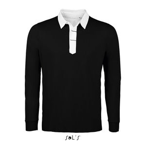 Polo publicitaire rugby homme | Preston Noir