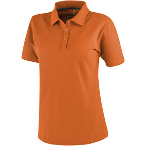 Polo publicitaire manches courtes femme Primus Orange