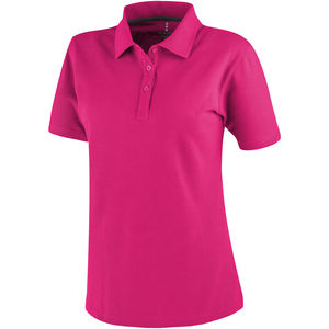 Polo publicitaire manches courtes femme Primus Rose