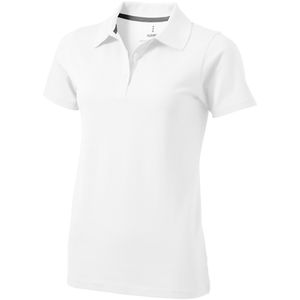 Polo publicitaire manches courtes pour femmes Seller Blanc