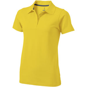 Polo publicitaire manches courtes pour femmes Seller Jaune