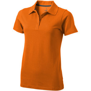 Polo publicitaire manches courtes pour femmes Seller Orange