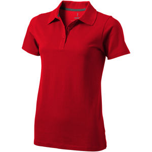 Polo publicitaire manches courtes pour femmes Seller Rouge