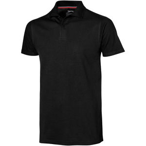 Polo personnalisé manches courtes pour hommes Advantage Noir