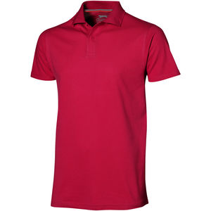 Polo personnalisé manches courtes pour hommes Advantage Rouge