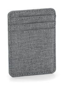 Portefeuille personnalisé | Essential Card Slip Grey Marl