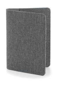 Portefeuille personnalisé | Essential Passport Cover Grey Marl