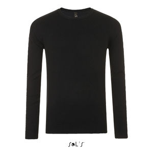 Pull personnalisé col rond homme | Ginger Men Noir