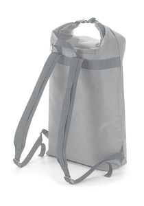 Sac à dos publicitaire | Icon Roll-Top Backpack Light Grey