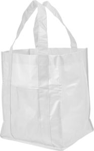 Sac shopping publicitaire|Mourne Blanc