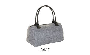 Sac week-end personnalisé feutrine | Kensington Gris chiné