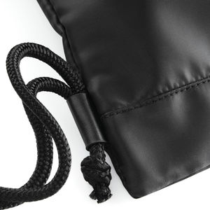 Sac à dos publicitaire unisexe | Onyx Drawstring Backpack Black