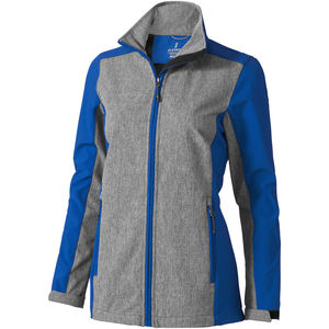 Veste publicitaire softshell femme Vesper Bleu