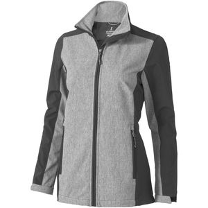 Veste publicitaire softshell femme Vesper Noir