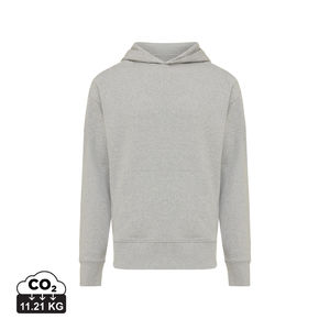 Sweat personnalisé | Sweat à capuche en coton recyclé Heather Grey