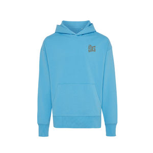 Sweat personnalisé | Sweat à capuche en coton recyclé tranquil blue