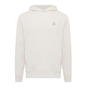 Sweat personnalisé | Sweat à capuche avec poches latérales Ivory white